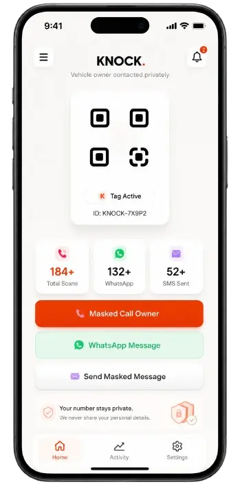 Knock app screenshot